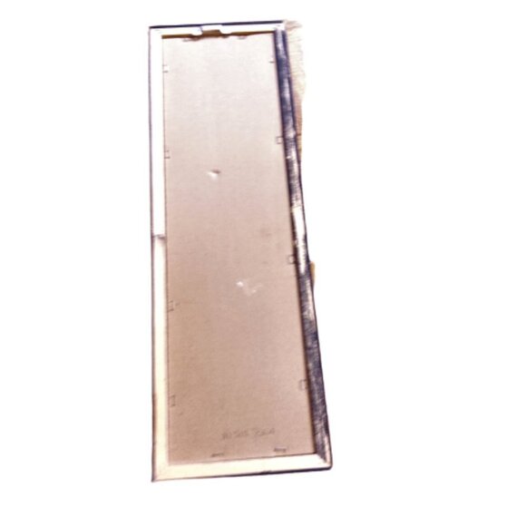 Vintage Framed Handmade floral Paper Collage art - Picture 3 of 13